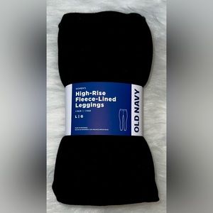 Old Navy High-Rise Fleece Lined Leggings (1 pair)